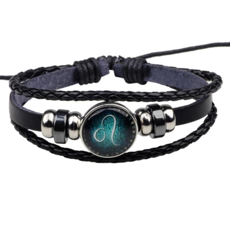 Gratuit - Bracelet Fashion Avec Signe Astrologique Lion