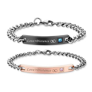 Bracelet De Distance Pour Couple Love Dark Label Shop