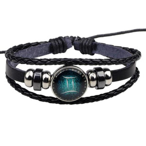 Gratuit - Bracelet Fashion Avec Signe Astrologique Gémeaux