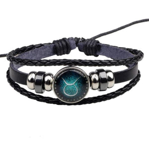 Gratuit - Bracelet Fashion Avec Signe Astrologique Taureau