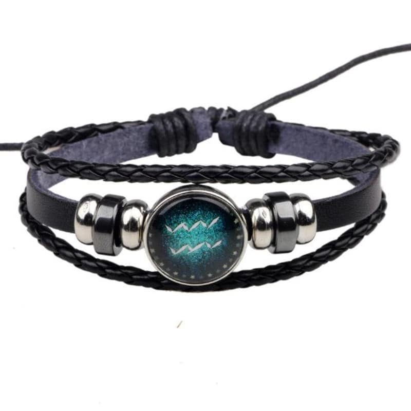 Gratuit - Bracelet Fashion Avec Signe Astrologique Verseau