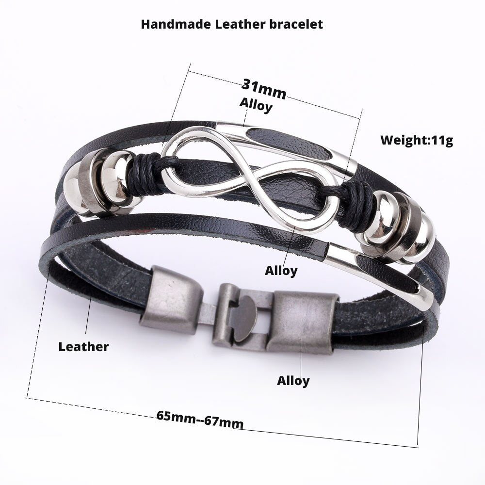 bracelet-symbole-infini-style-vintage-punk-retro-dark-label-shop