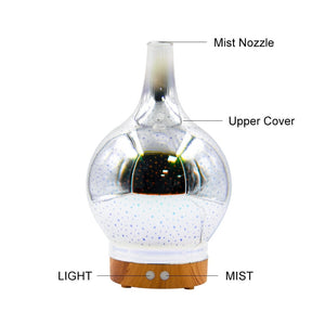 Humidificateur diffuseur LED d'huiles essentielles