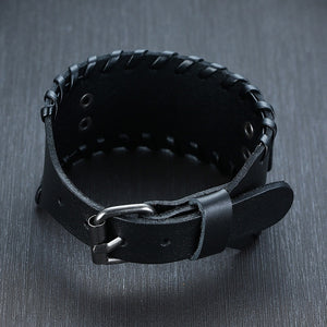 bracelet-boussole-viking-en-cuir-dark-label-shop