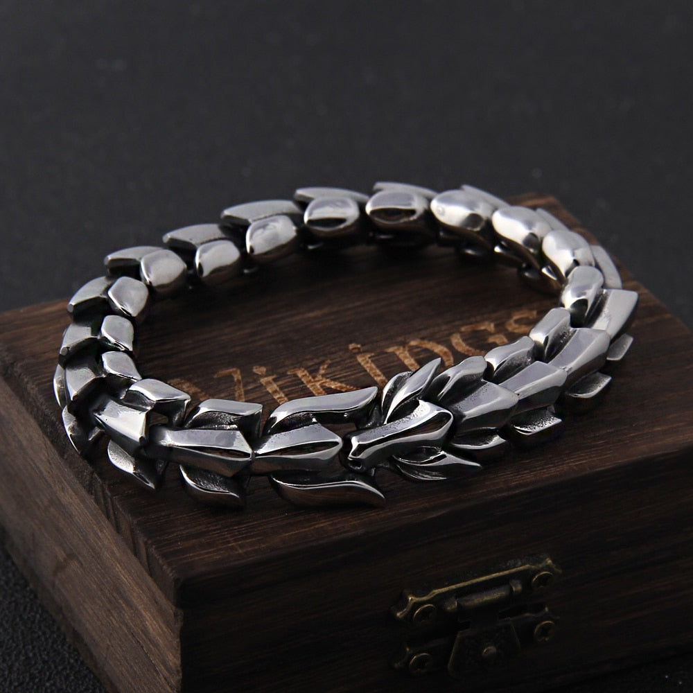 bracelet-viking-en-acier-inoxydable-argente-dark-label-shop