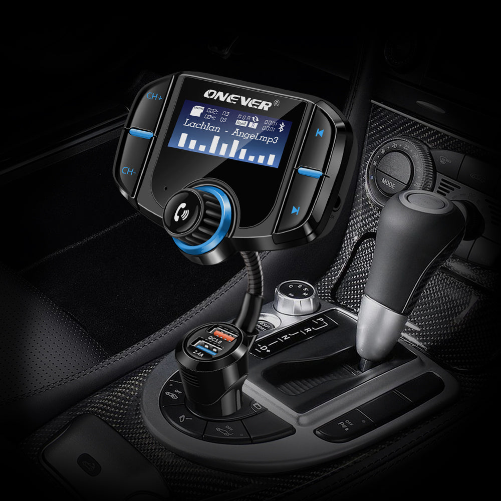 Transmetteur FM Bluetooth VA - Chargeur voiture - Kit voiture