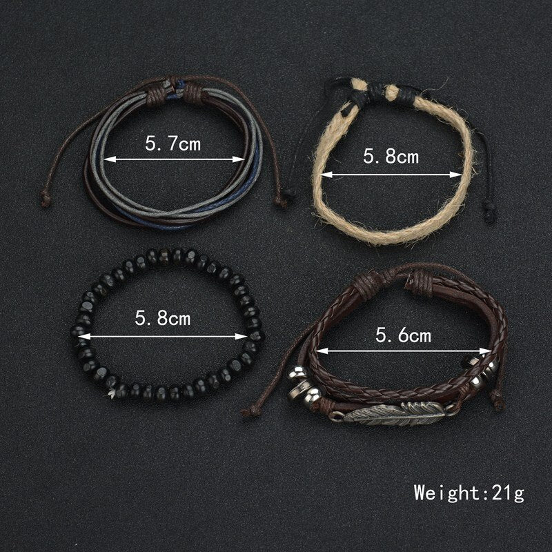 Magnifique Bracelet Plume Style Vintage | Dark Label Shop